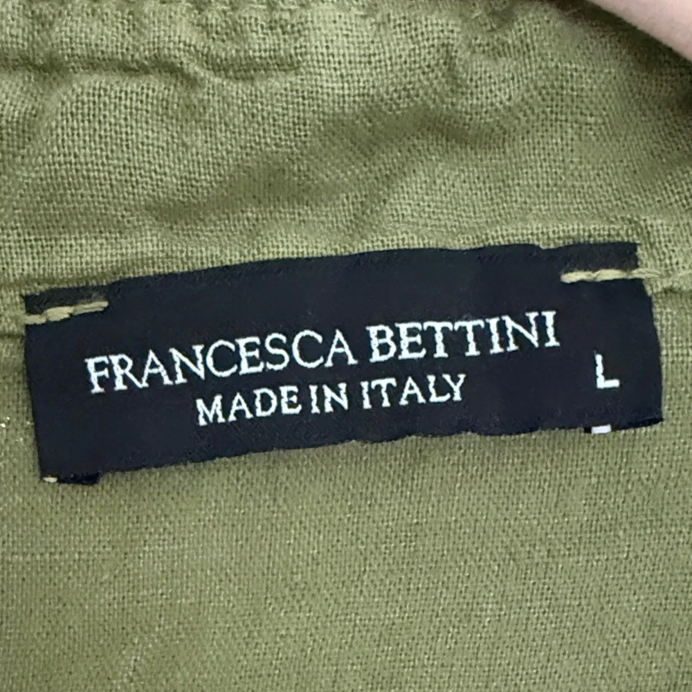 Women's Olive Green Button-Down Tunic Shirt Dress - Picture 2 of 7